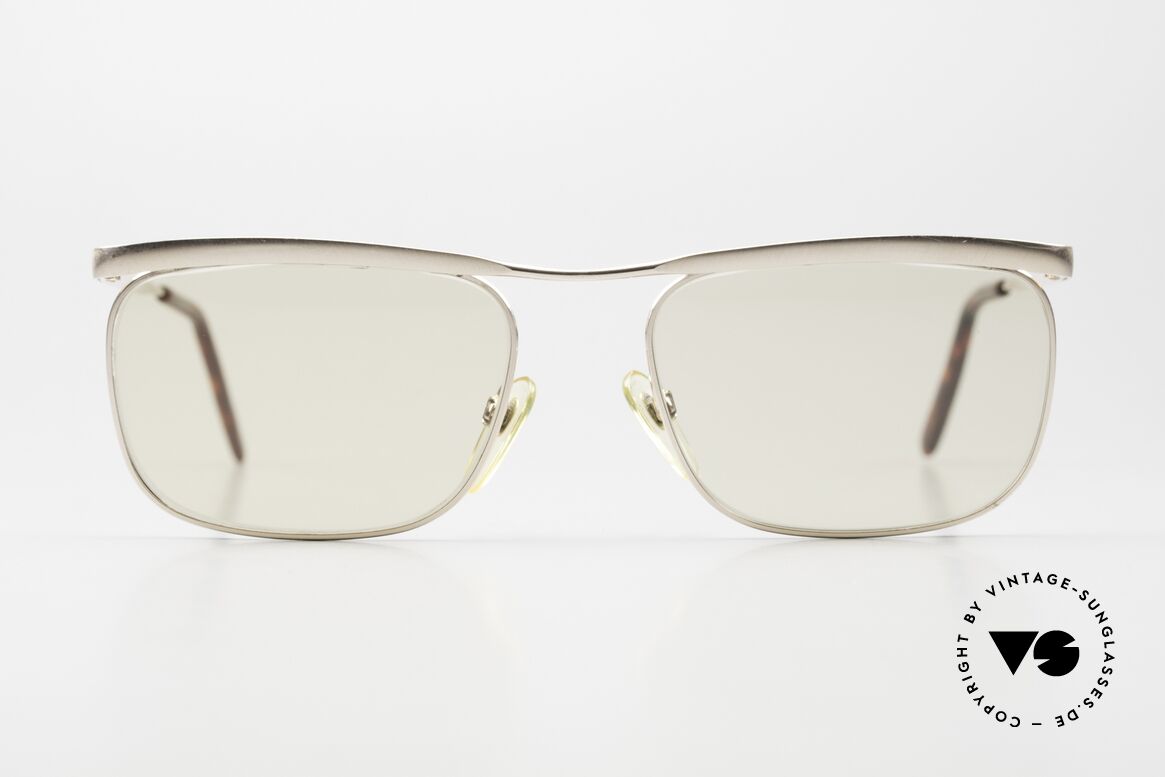 Rodenstock Carlton F 60er Sonnenbrille Echtgold, Rodenstock Brille der 60er Jahre; Mod. Carlton Flach, Passend für Herren
