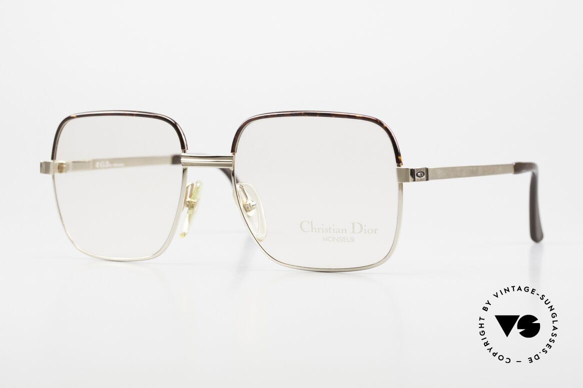 Christian Dior 2329 Rare Monsieur Vintage Brille, vintage Brille aus der legendären Dior Monsieur Serie, Passend für Herren