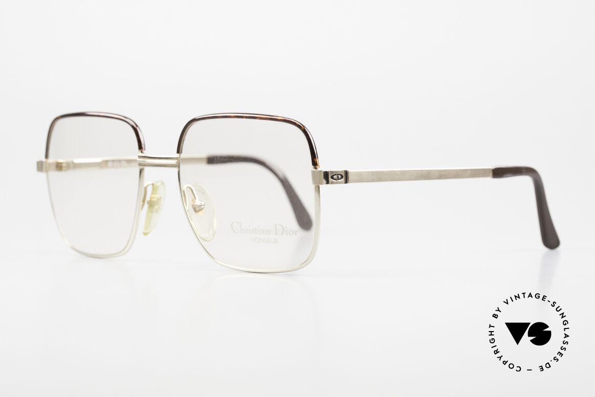 Christian Dior 2329 Rare Monsieur Vintage Brille, klassisch, elegantes 80er Jahre C. DIOR Herren-Design, Passend für Herren