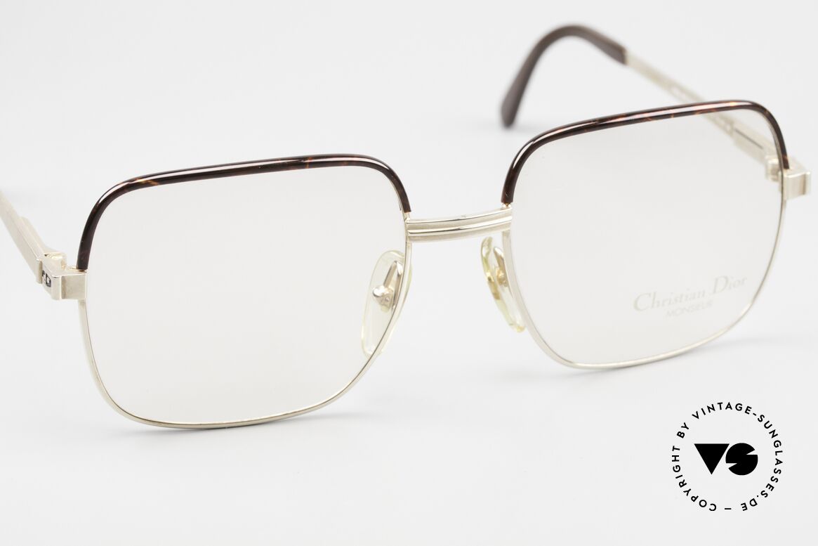 Christian Dior 2329 Rare Monsieur Vintage Brille, KEINE Retrobrille, sondern vintage ORIGINAL von 1987, Passend für Herren
