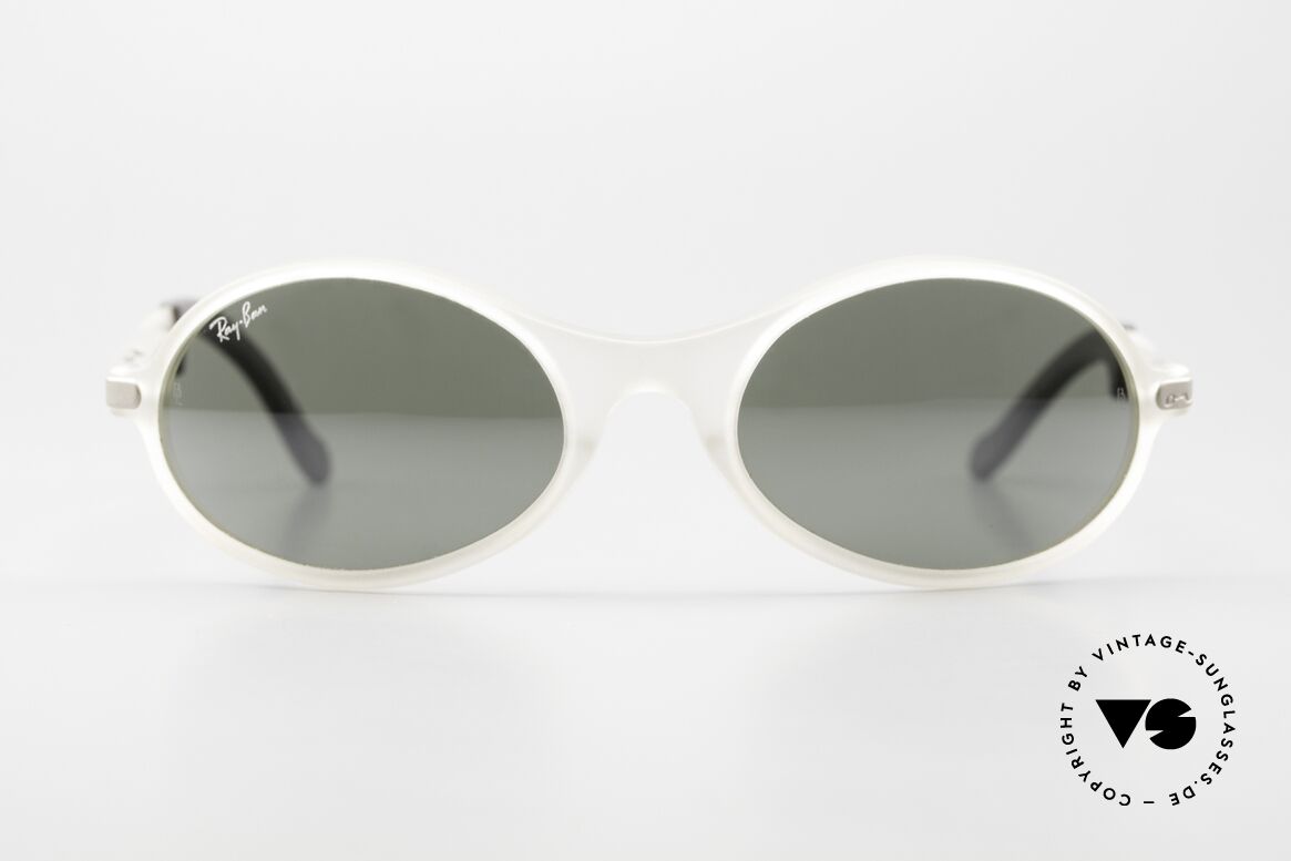 Ray Ban Orbs Oval Combo 90er Sonnenbrille Sport, futuristische Sportbrille von Ray Ban - perfekter Sitz, Passend für Herren