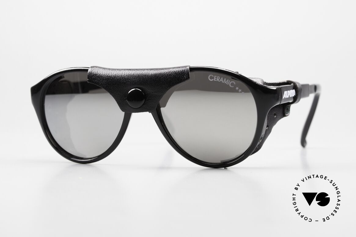 Alpina Tiny Ice Extra Kleine Skibrille 90er, Alpina TINY ICE Skibrille / Gletscherbrille, Passend für Damen
