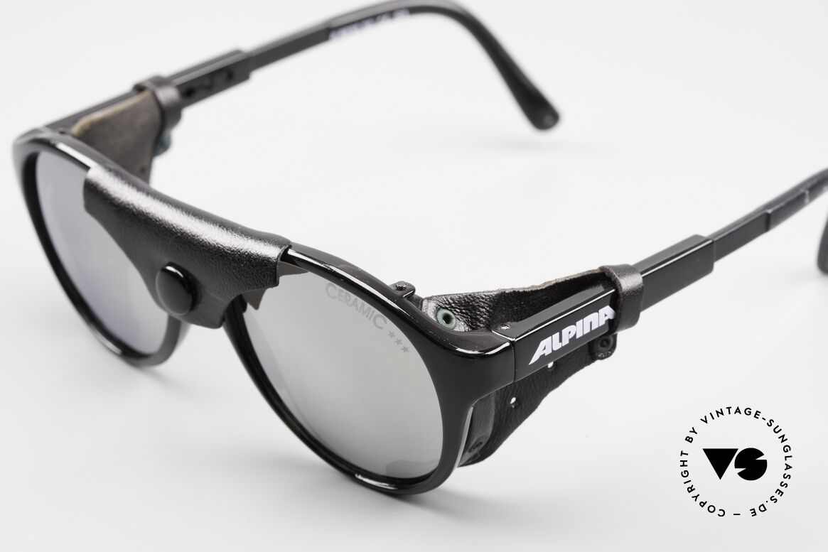 Alpina Tiny Ice Extra Kleine Skibrille 90er, verspiegelt und abnehmbarer Augenschutz, Passend für Damen