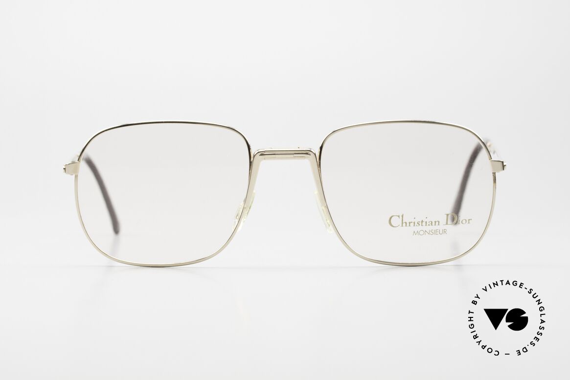 Christian Dior 2288 Monsieur Vintage Faltbrille, praktisches Faltmodell in Top-Qualität (vergoldet), Passend für Herren