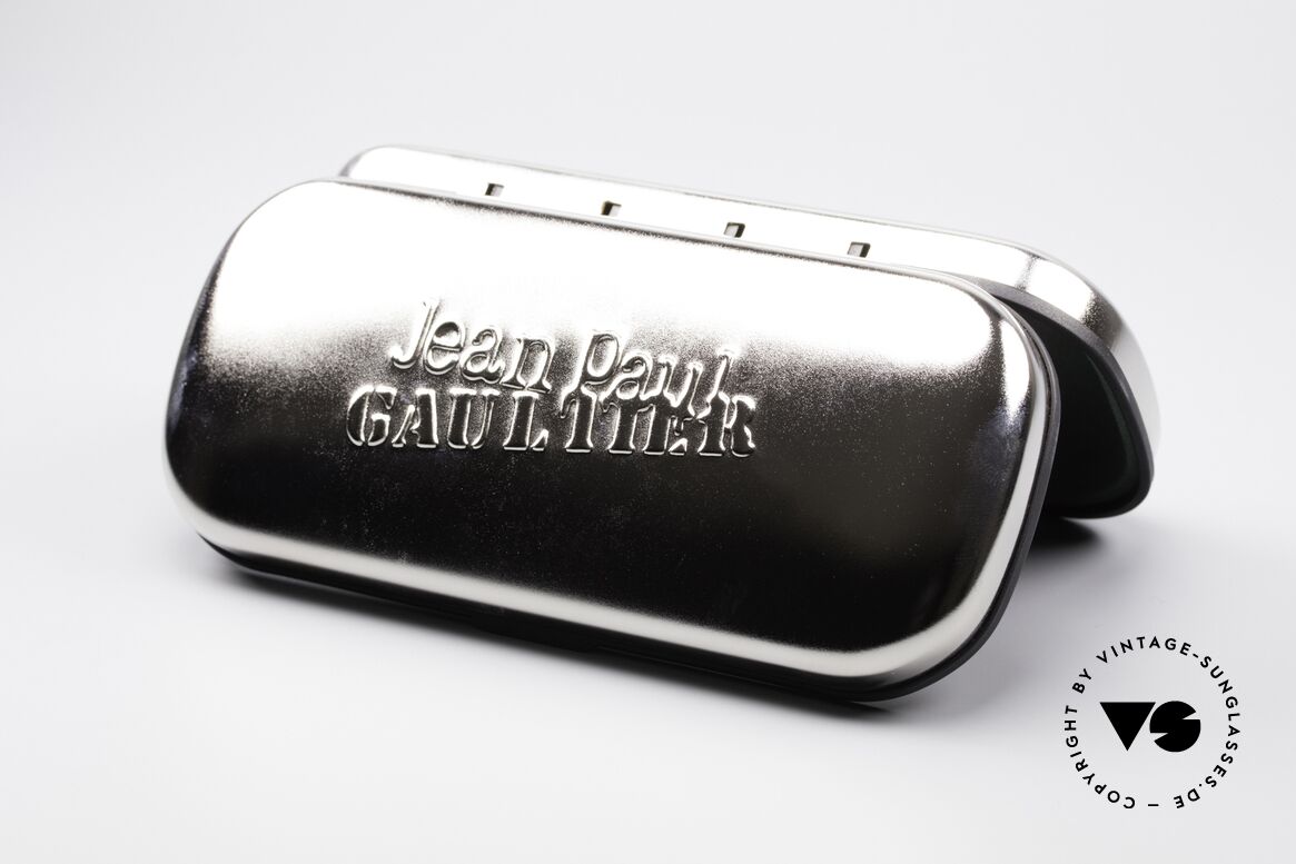 Jean Paul Gaultier 57-0172 90er Designer Sonnenbrille, Metall-Fassung ist für Gläser jeglicher Art geeignet, Passend für Herren