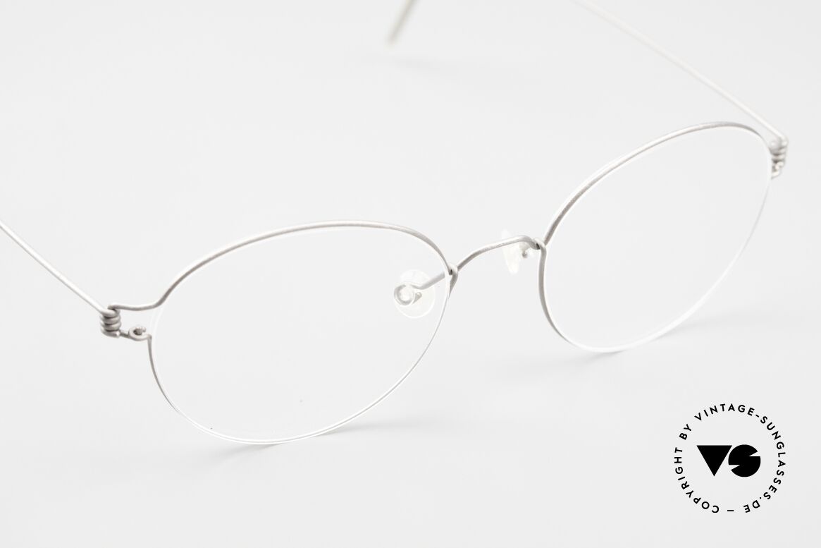 Lindberg Panto Air Titan Rim Damen Und Herren Brille, ungetragenes Designerstück + orig. Lindberg Magnet-Etui, Passend für Herren und Damen