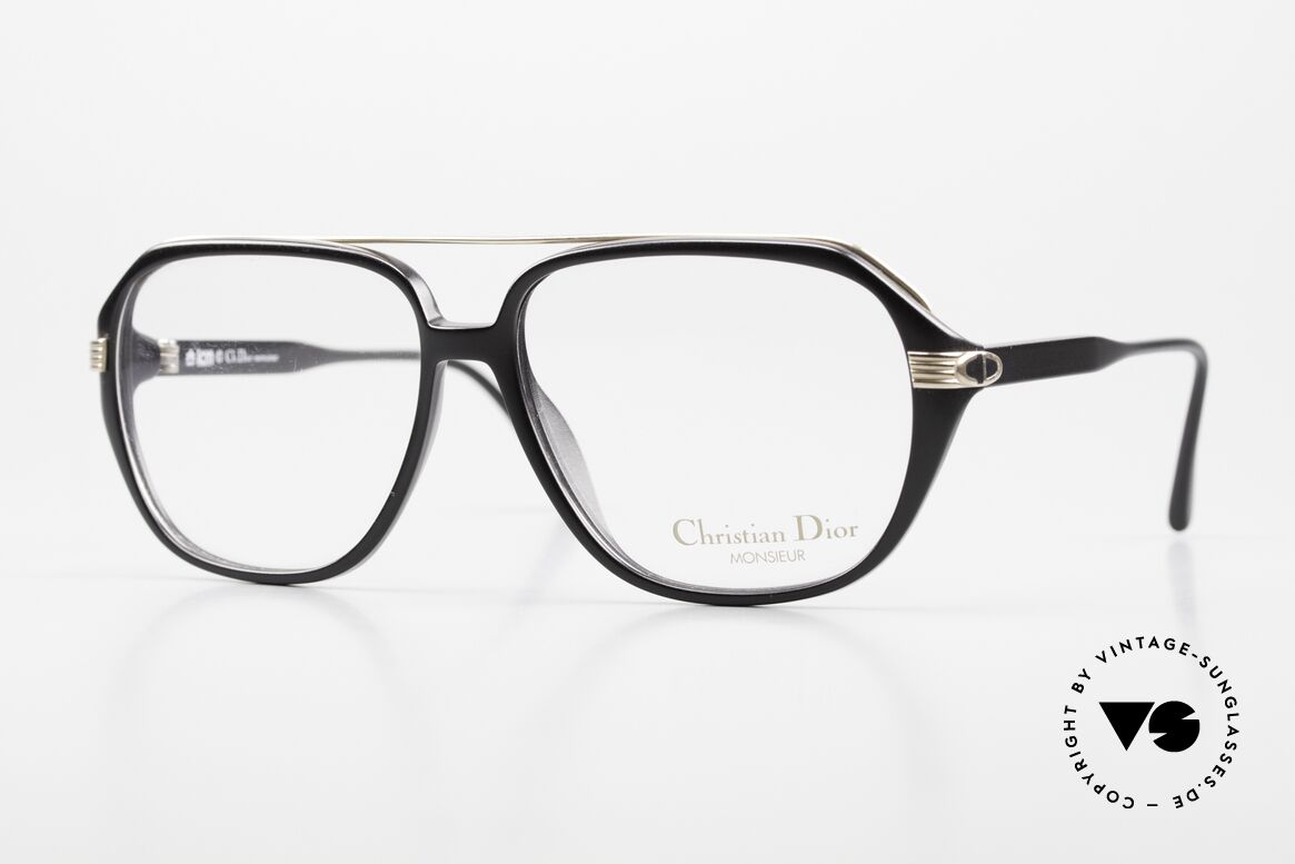 Christian Dior 2442 80er Monsieur Herrenbrille, männlich dezentes Christian Dior Design von 1988, Passend für Herren