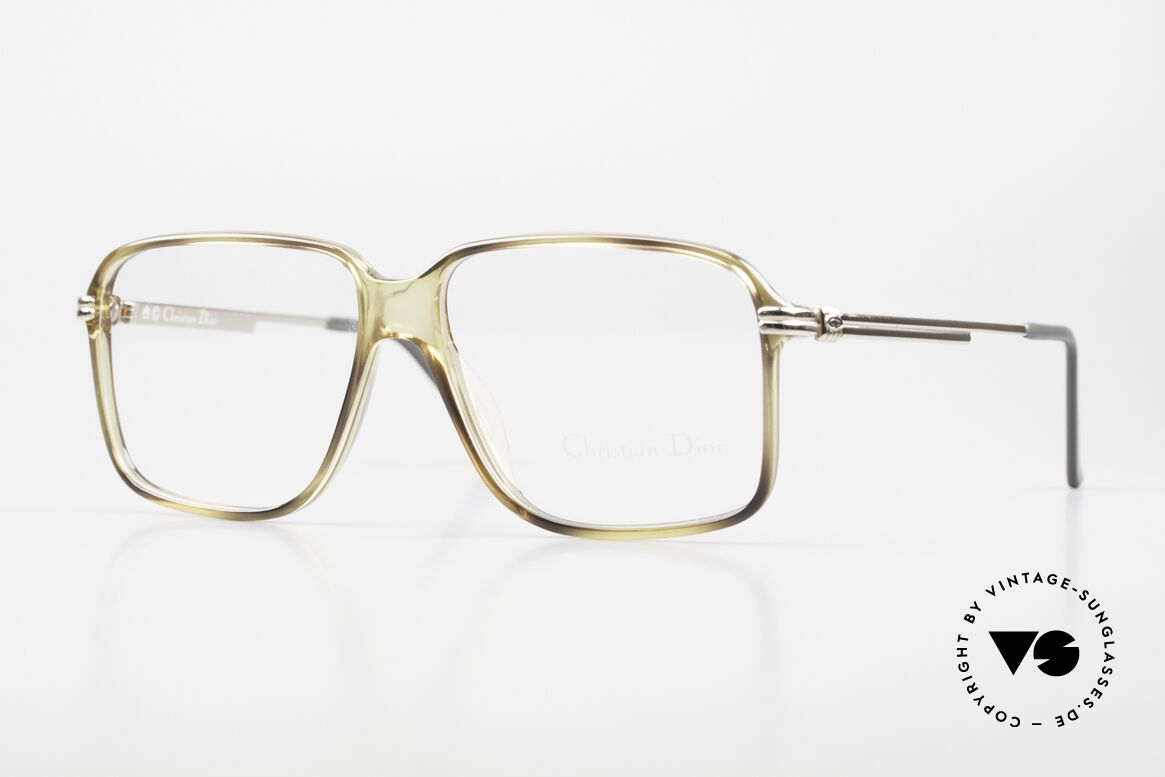 Christian Dior 2549 90er Brille Monsieur Serie, klassisches DIOR Brillen-Design von 1990, Passend für Herren