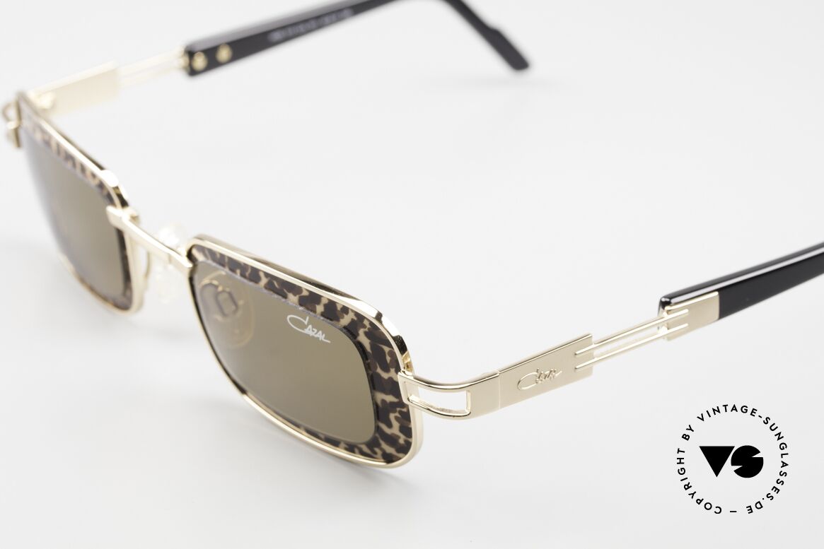 Cazal 913 Eckige Leoparden-Brille, zudem Premium-Qualität & einzigartige Passform, Passend für Damen