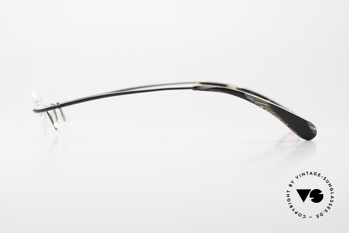 Bugatti 356 Odotype Randlose Designerbrille Rar, sehr spezielle Glasform; RANDLOS eingefasst, Passend für Herren