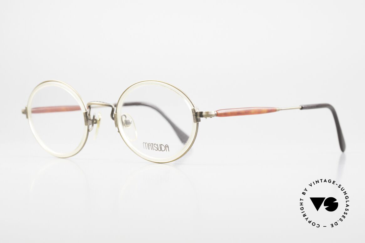 Matsuda 2834 Qualitätsbrille Made in Japan, unter Kennern längst geschätzt & entsprechend begehrt, Passend für Herren und Damen