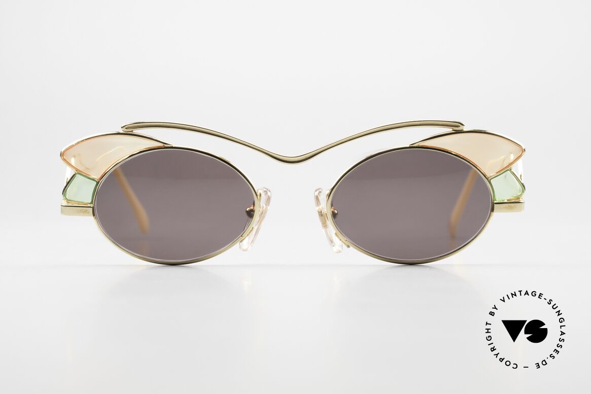 Casanova LC1 Vintage Sonnenbrille Damen, tolles Zusammenspiel v. Farbe, Form & Funktionalität, Passend für Damen