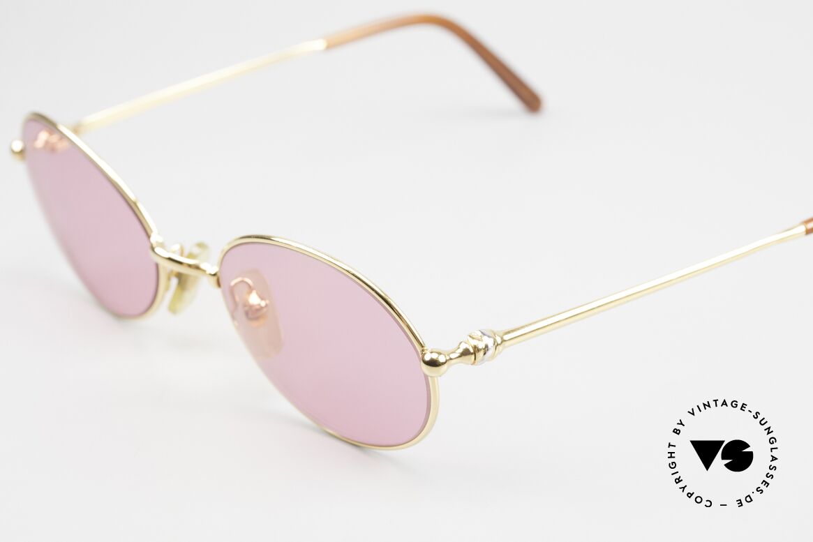 Cartier Saturne Vintage Brille Vergoldet 22kt, leichter Rahmen (angenehm zu tragen); Small Gr. 49°19, Passend für Damen