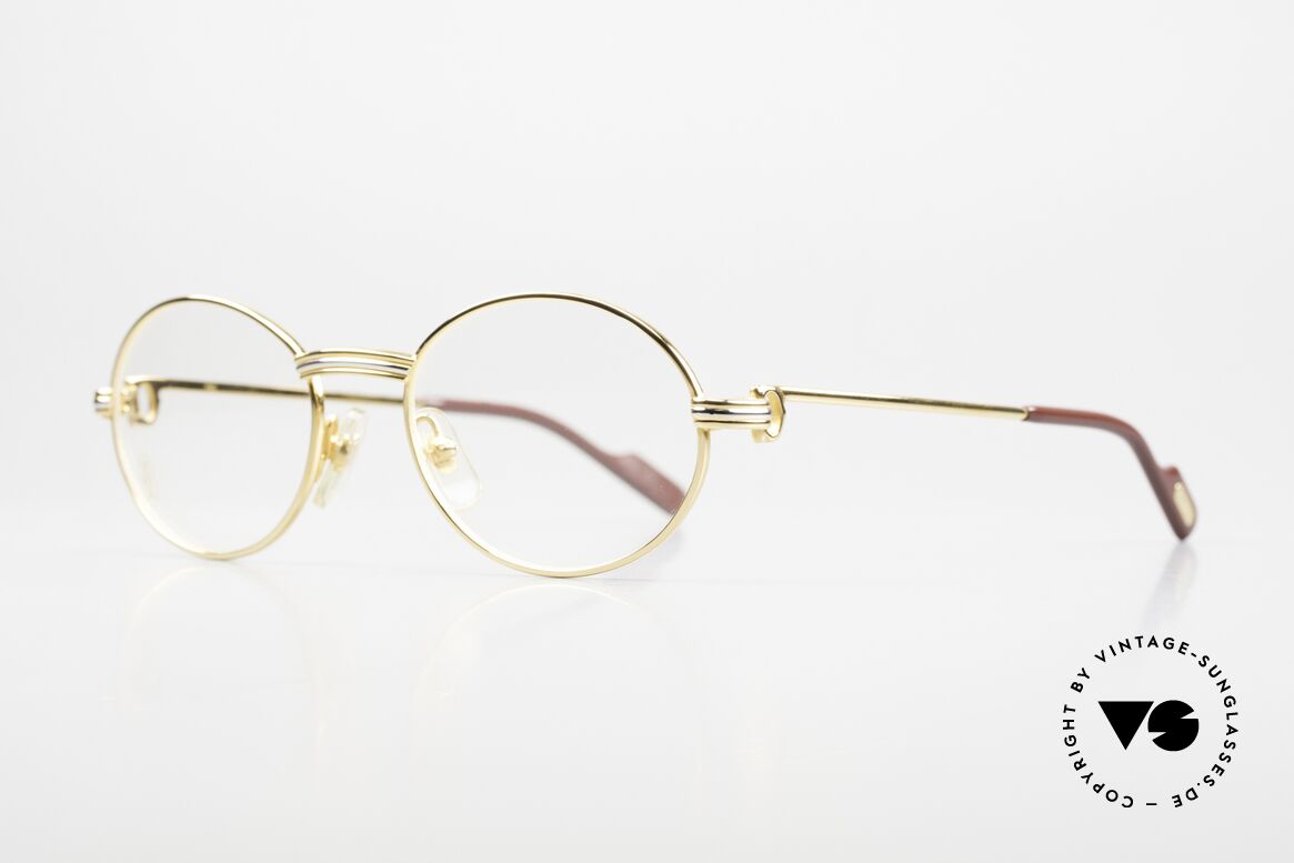 Cartier Saint Honore - S 22kt Vergoldete Fassung, ungetragenes Exemplar mit orig. Cartier Verpackung, Passend für Herren und Damen
