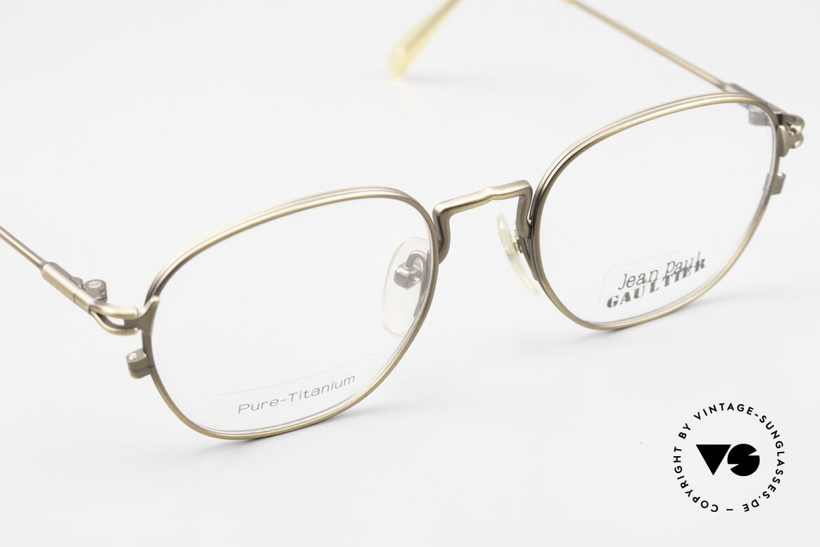 Jean Paul Gaultier 55-3182 Rare 90er Designer Brille, KEINE RETROBRILLE, sondern ein Original von ca. 1997, Passend für Herren und Damen