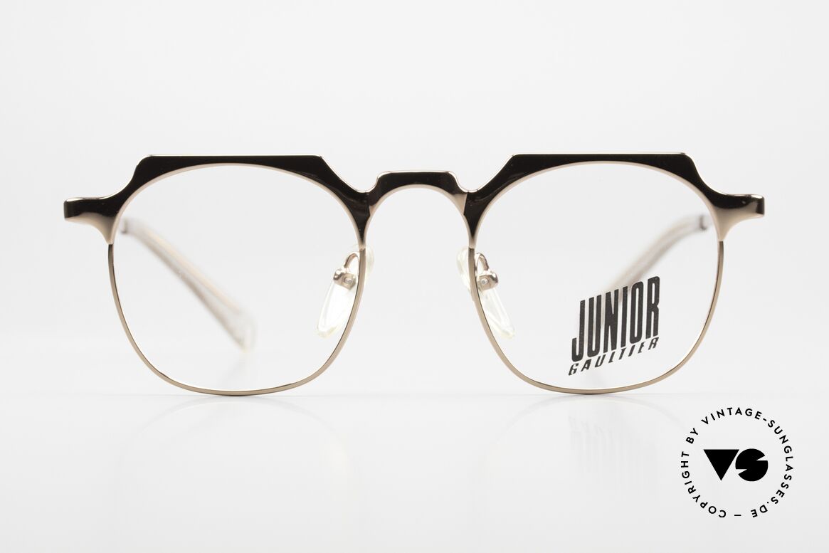 Jean Paul Gaultier 57-0171 Eckige Pantobrille Bronze, eines der TOP-Modelle der Junior Gaultier Series, Passend für Herren