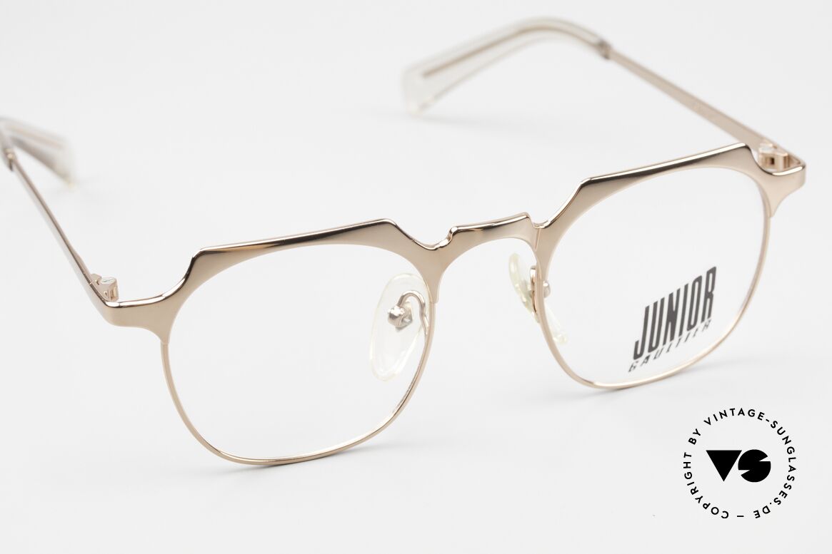 Jean Paul Gaultier 57-0171 Eckige Pantobrille Bronze, ungetragen (wie alle unsere alten Designerbrillen), Passend für Herren