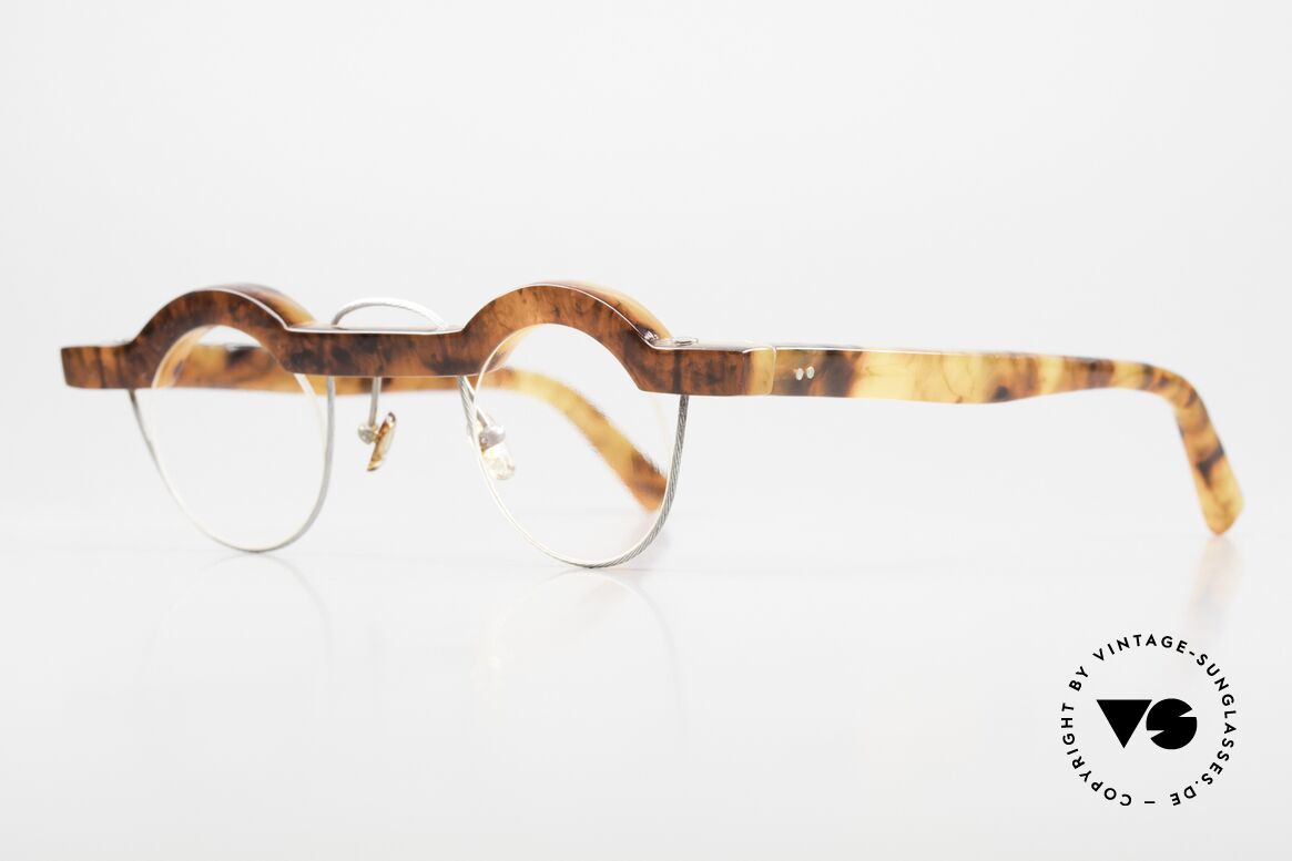 Bauhaus Brille Alte Brille Im Bauhaus Stil, eine echte Rarität aus den 1990er Jahren; Sammlerstück, Passend für Herren und Damen
