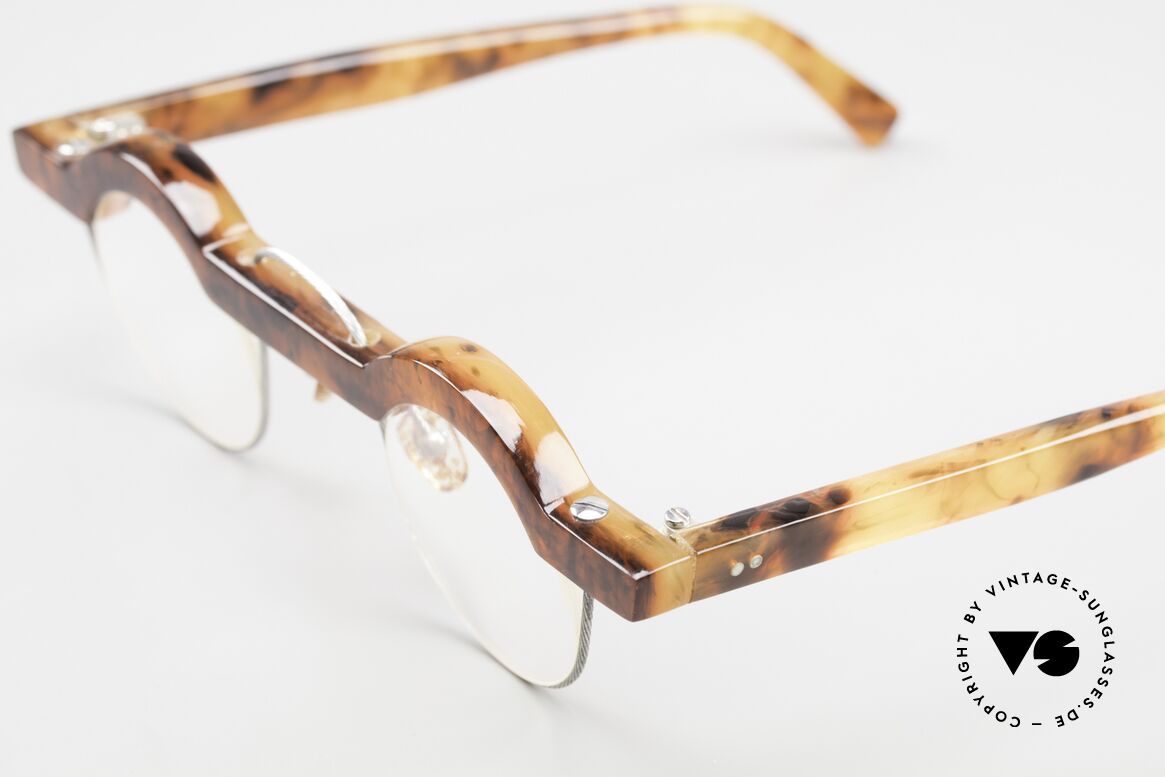Bauhaus Brille Alte Brille Im Bauhaus Stil, anspruchsvolle Kunstbrille oder auch Avantgarde-Brille, Passend für Herren und Damen