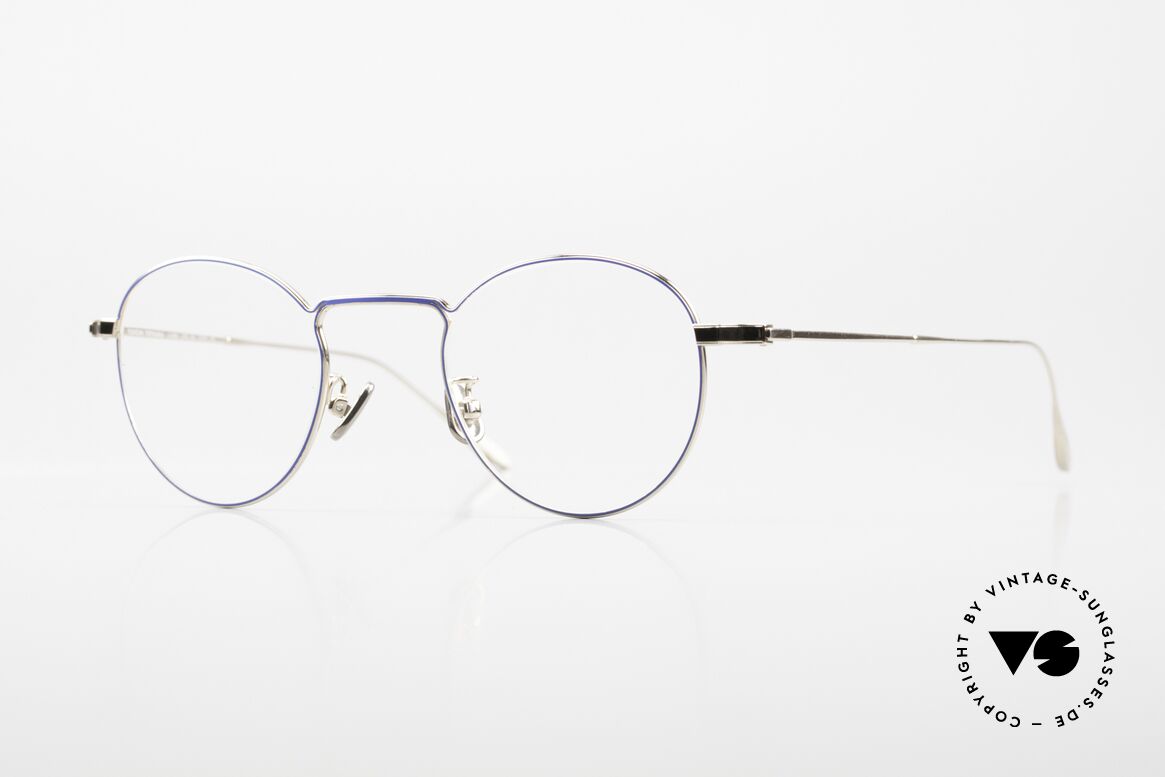Yuichi Toyama Marcel Minimalistische Panto Brille, Yuichi Toyama Brille, Mod. Marcel, Gr. 46/22, col. 04, Passend für Herren und Damen