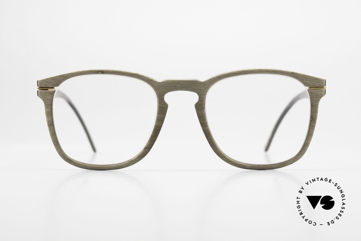Hoffmann V7754 Naturhorn und Holz Brille, Meisterwerk by Hoffmann, handgemacht in Deutschland, Passend für Herren und Damen