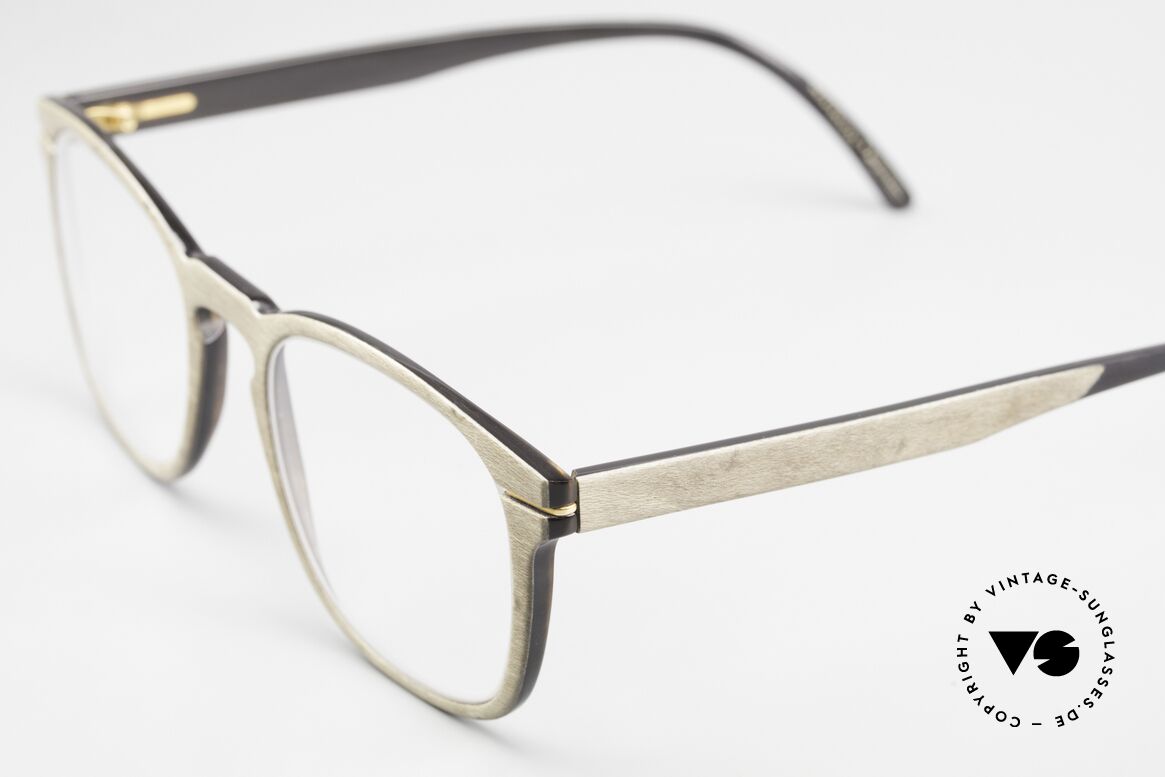 Hoffmann V7754 Naturhorn und Holz Brille, einzigartige Maserung & fühlbar herausragende Qualität, Passend für Herren und Damen
