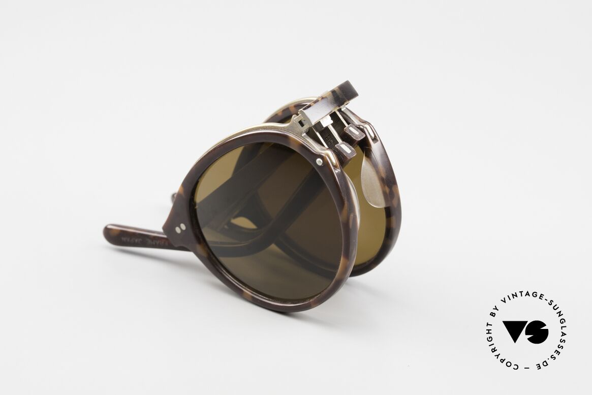 Matsuda 2811 Faltbare Panto-Sonnenbrille, KEINE RETROmode, sondern ein seltenes altes ORIGINAL, Passend für Herren und Damen