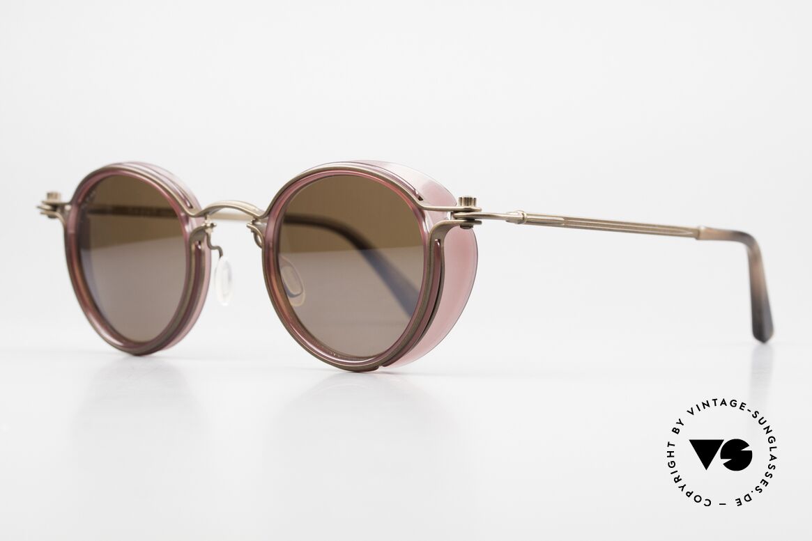 Tavat Blinder Insider Brille Steampunk, noch handgemacht in den Dolomiten (Norditalien), Passend für Herren und Damen