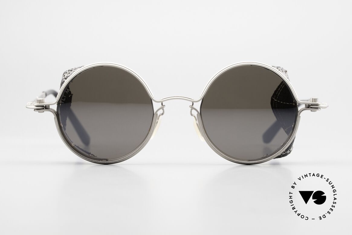 Tavat Glacier Steampunk Insider Brille, TAVAT Sonnenbrille, SC021 Glacier; Größe 49-23, Passend für Herren und Damen