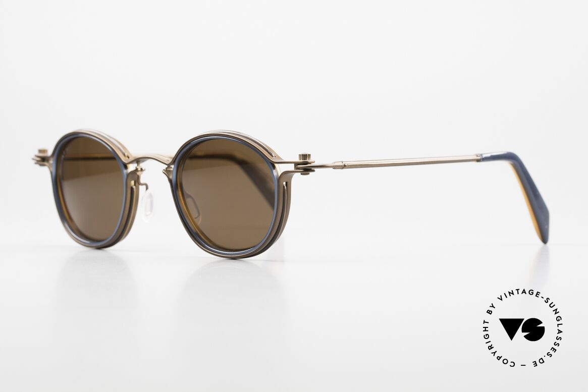 Tavat Pantos Steampunk Stil Sonnenbrille, noch handgemacht in den Dolomiten (Norditalien), Passend für Herren und Damen