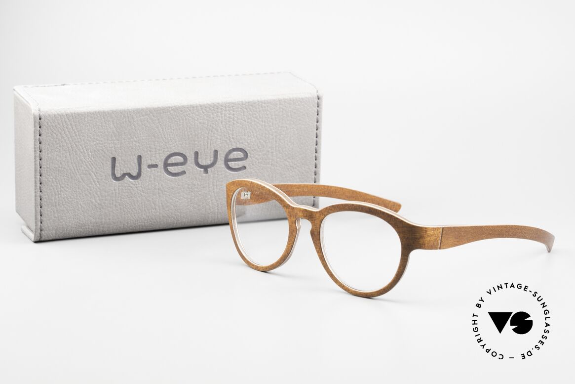 W-Eye Dianthus Naturbrille Rund Unisex, Größe: medium, Passend für Herren und Damen