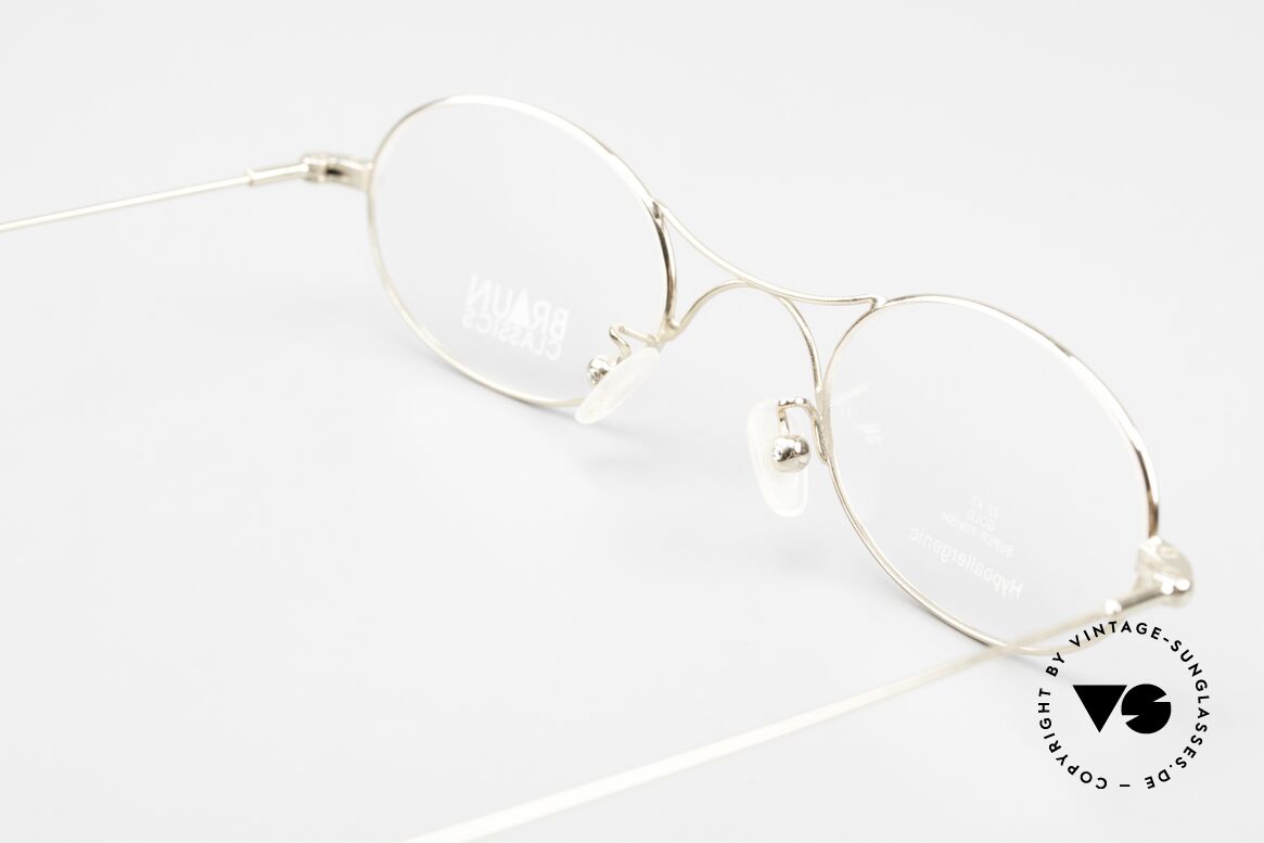 Braun Classics 201 Style Schubertbrille, Größe: small, Passend für Herren und Damen