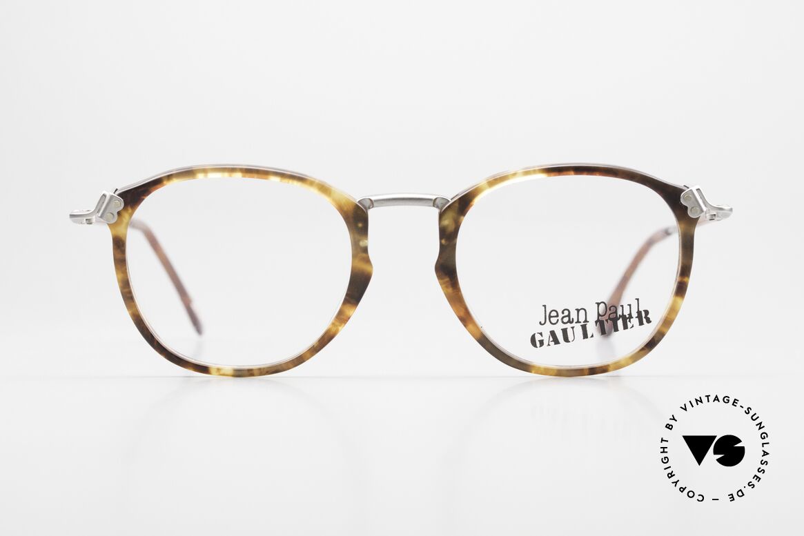 Jean Paul Gaultier 55-1272 Alte Vintage Brille No Retro, zeitlose Designer-Brillenfassung; leicht & komfortabel, Passend für Herren und Damen
