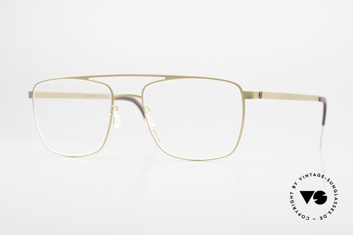 Lindberg 9595 Strip Titanium Vintage Designerbrille Men, Lindberg Herrenbrille der Strip Titanium Serie, 2018, Passend für Herren