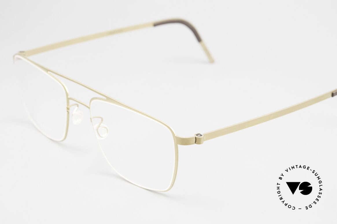 Lindberg 9595 Strip Titanium Vintage Designerbrille Men, kann schon jetzt als 'vintage Lindberg' tituliert werden, Passend für Herren