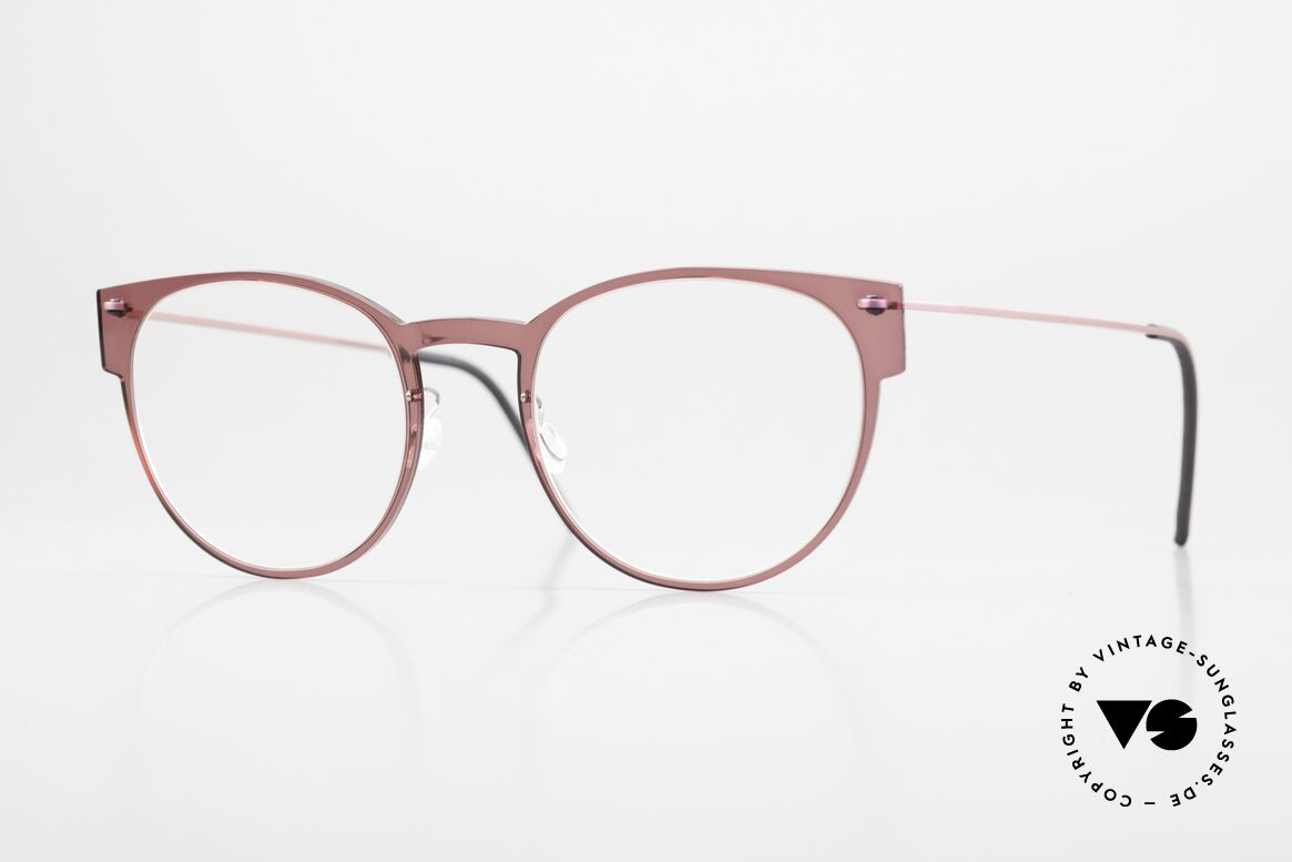 Lindberg 6559 NOW Vintage Designerbrille Damen, Lindberg Damenbrille aus der NOW bzw. N.O.W. Serie, Passend für Damen