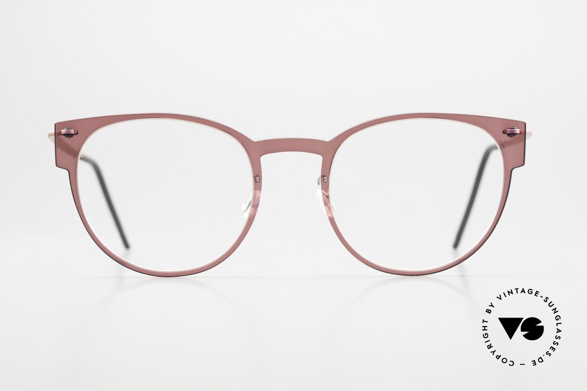 Lindberg 6559 NOW Vintage Designerbrille Damen, Modell 6559, T802, Größe 48/20, Bügel 150, color 70, Passend für Damen