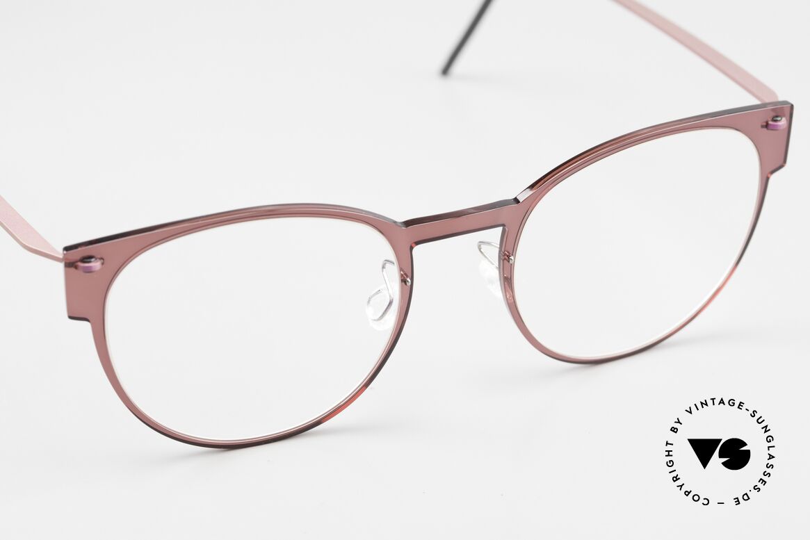 Lindberg 6559 NOW Vintage Designerbrille Damen, kann schon jetzt als 'vintage Lindberg' tituliert werden, Passend für Damen