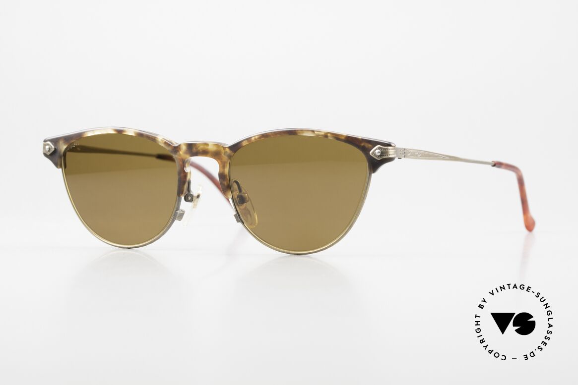 Matsuda 2832 1980er Luxus Sonnenbrille, 80er Jahre vintage Designer-Sonnenbrille von MATSUDA, Passend für Damen
