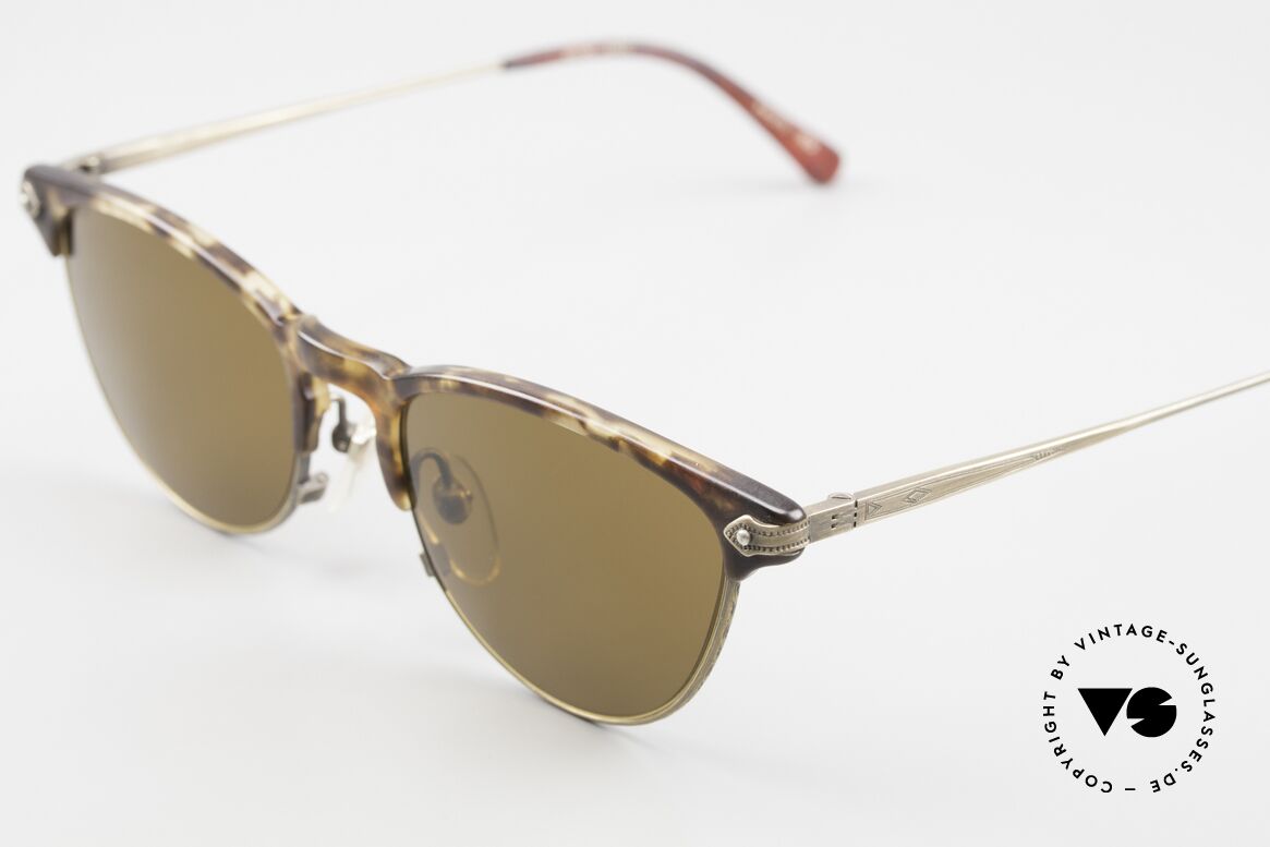 Matsuda 2832 1980er Luxus Sonnenbrille, komplette vintage Fassung mit sehr viel Liebe zum Detail, Passend für Damen