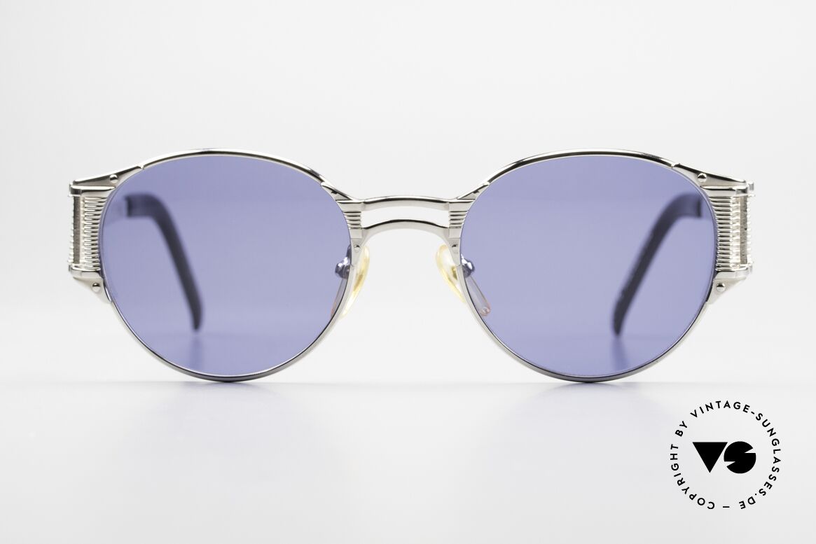 Jean Paul Gaultier 56-5105 Rare Celebrity Sonnenbrille, tolle Designersonnenbrille mit vielen besonderen Details, Passend für Herren und Damen