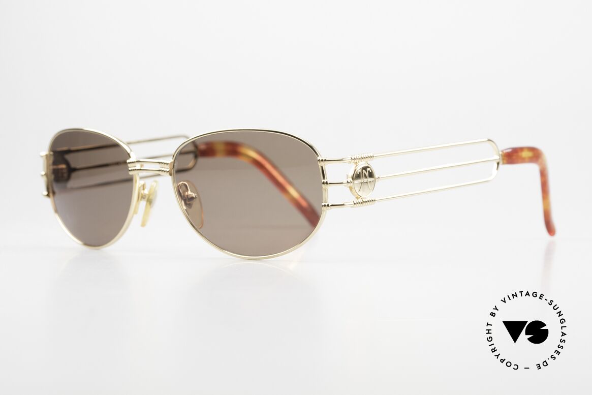 Jean Paul Gaultier 58-5108 Steampunk 90er Sonnenbrille, unbeschreibliche Spitzenqualität (Muss man fühlen!), Passend für Herren und Damen