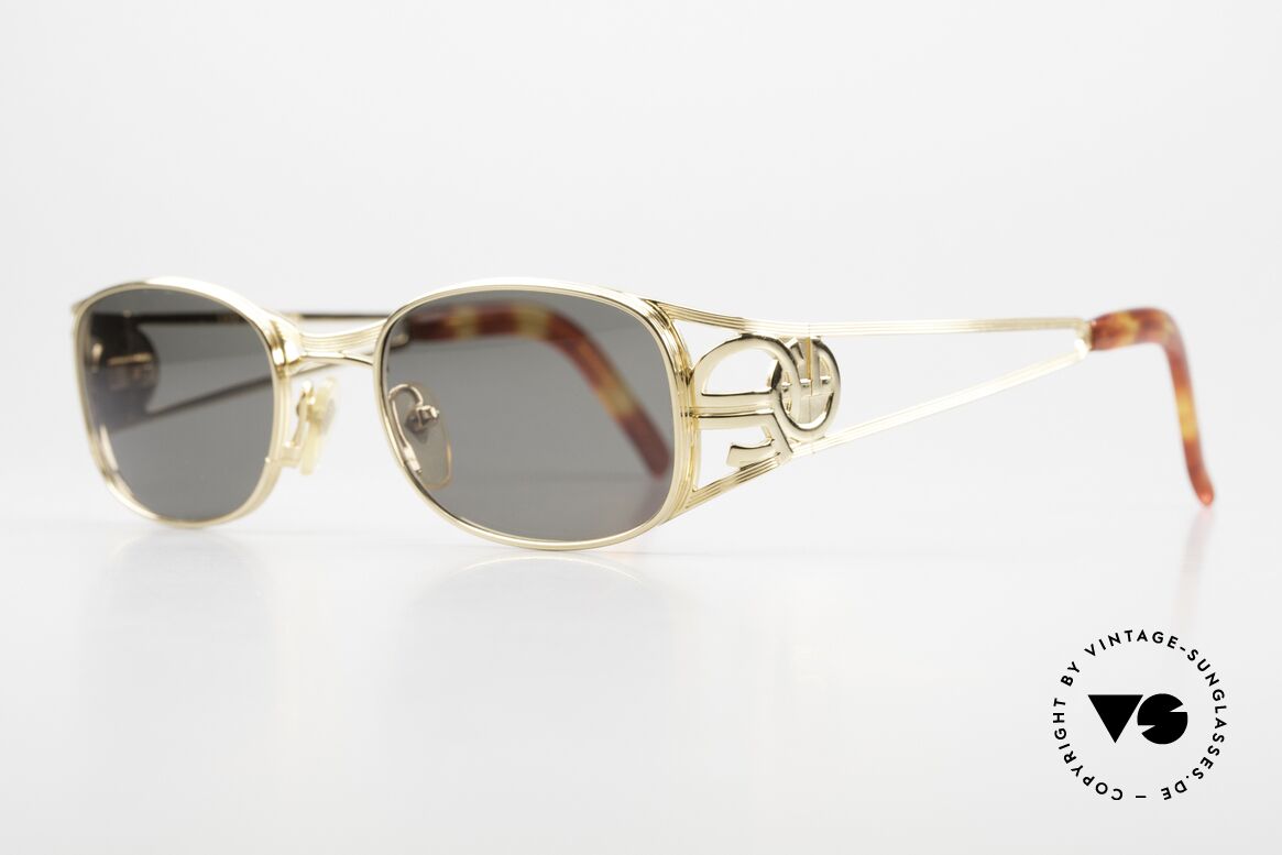Jean Paul Gaultier 58-5101 22kt Vergoldet Made In Japan, unbeschreibliche Spitzenqualität (Muss man fühlen!), Passend für Herren und Damen