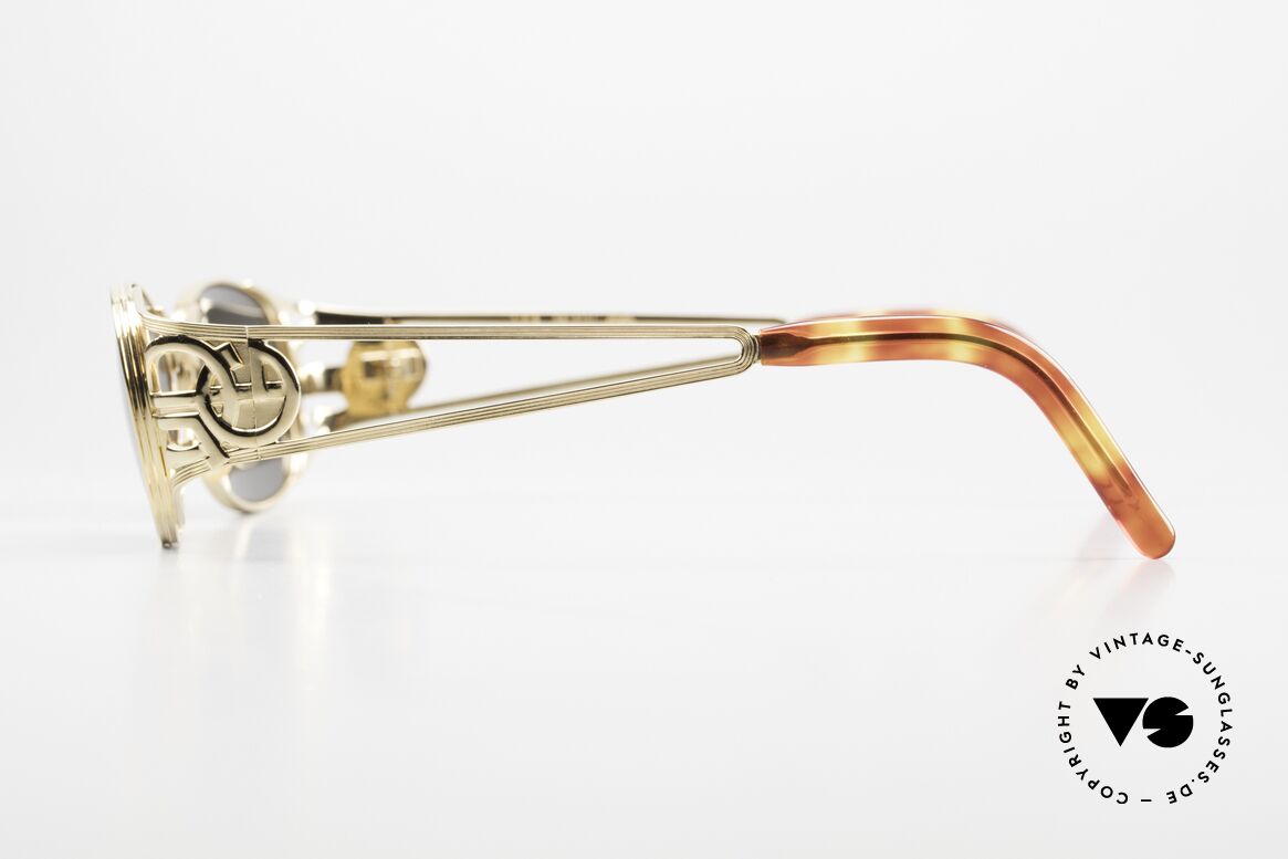Jean Paul Gaultier 58-5101 22kt Vergoldet Made In Japan, KEINE Retrosonnenbrille; ein vintage Original v. 1995, Passend für Herren und Damen
