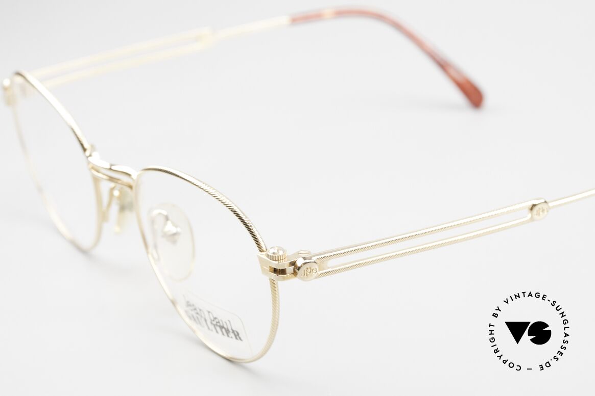 Jean Paul Gaultier 55-4176 Designerbrille Panto Style, interessante Designdetails; Top-Qualität: typisch JPG, Passend für Herren und Damen
