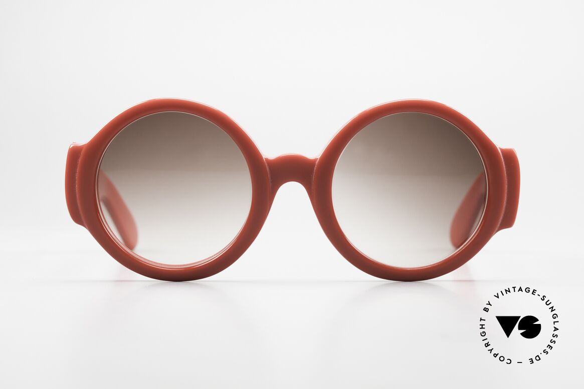Patrick Kelly Pop Corn 01 80er Haute Couture Brille, eine echte vintage INSIDER Sonnenbrille, denn ..., Passend für Damen