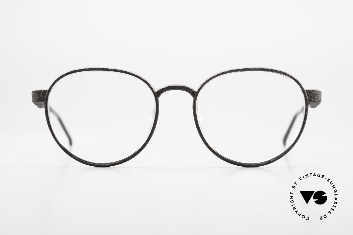 Rolf Spectacles Oxford Brille Aus Naturmaterial, Pantobrille, Modell Oxford, 02802, 02B, Rough Mocc, Passend für Herren und Damen