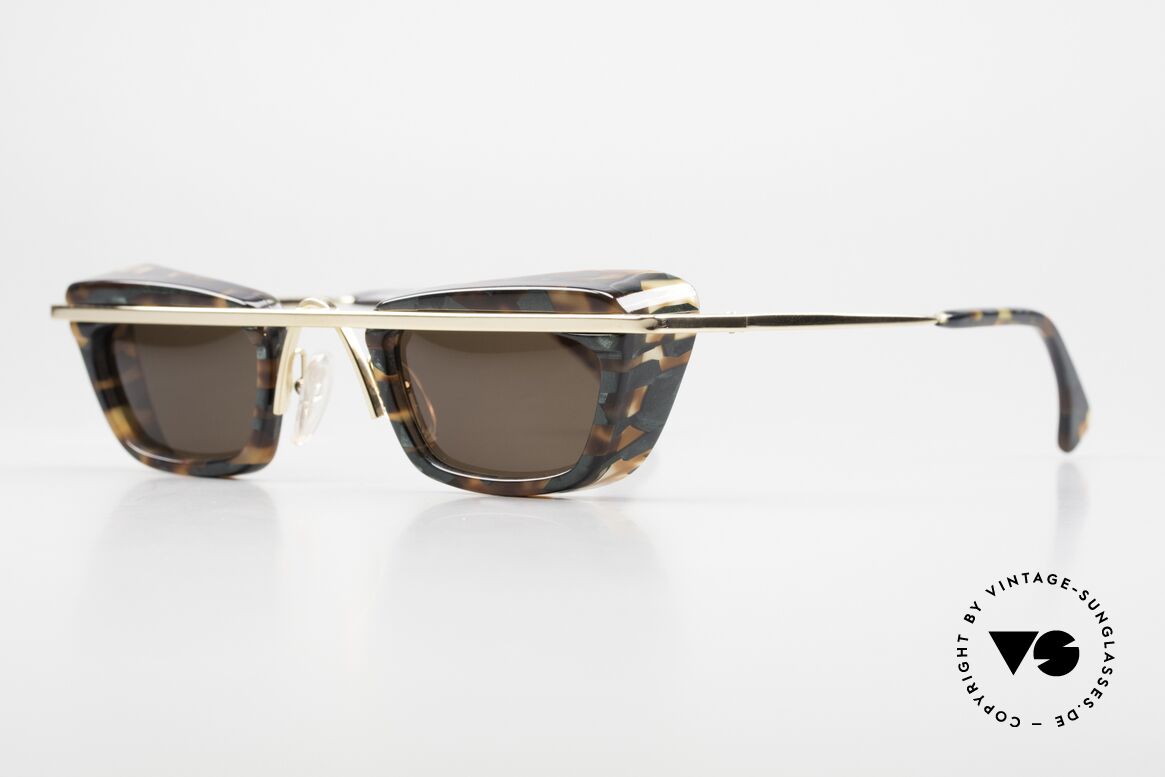 Alain Mikli 4103 / 623 90er Designer Sonnenbrille, absoluter Design-Klassiker aus den frühen 90er Jahren, Passend für Damen