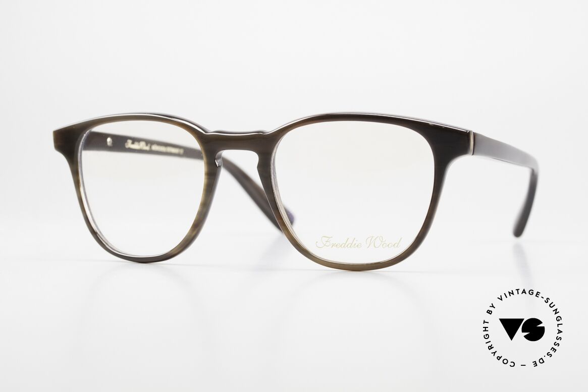 Freddie Wood CL17 Luxusbrille Made in Germany, Freddie Wood: Handcrafted Buffalo Horn Eyewear, Passend für Herren und Damen