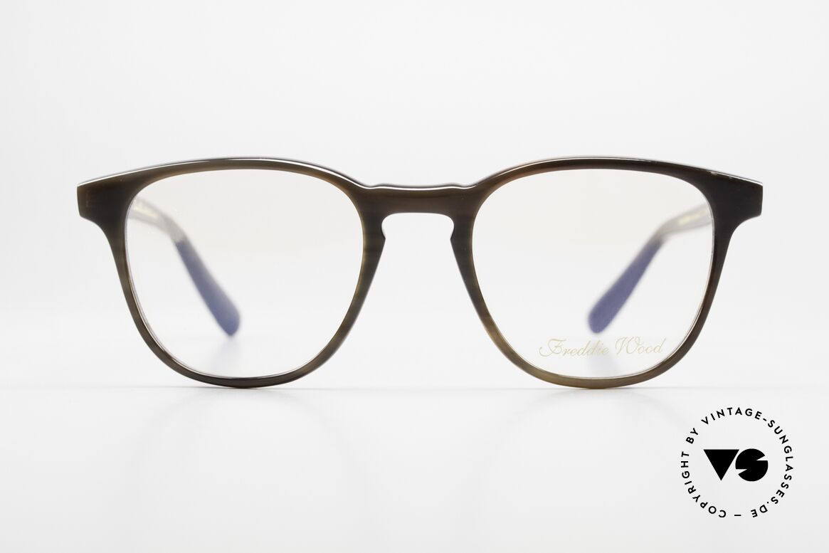 Freddie Wood CL17 Luxusbrille Made in Germany, Luxusbrille, Modell CL17, C2 in Größe 48-20, 135, Passend für Herren und Damen